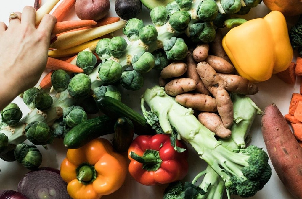 assorted vegetables on white ceramic plate